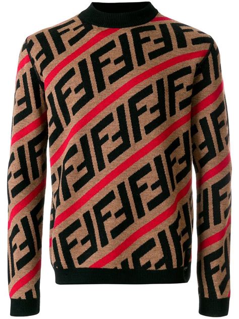 fendi wool jumper|fendi unisex sweater.